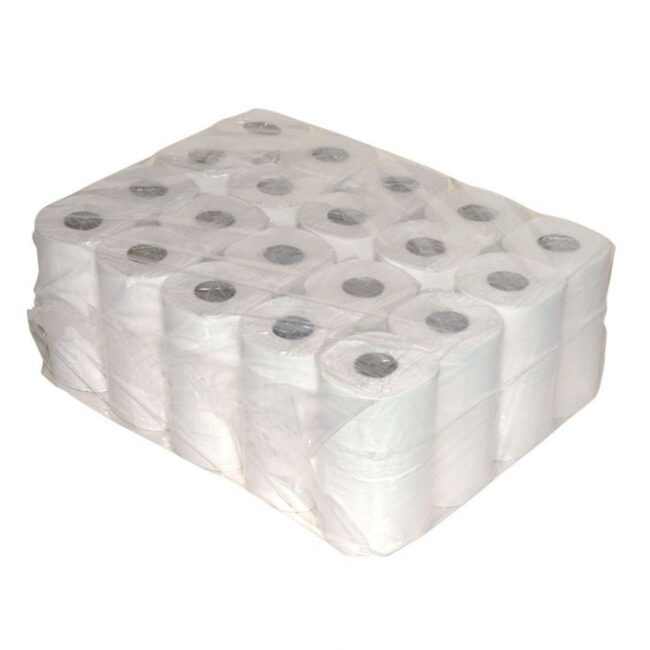 TOILETPAPIER 238240 RECYCLED 400VEL WIT 2LAAGS 40ROLLEN