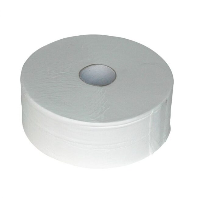TOILETPAPIER MAXI JUMBO ECO 2-LAAGS 380M 6 ROLLEN BOVE WIT