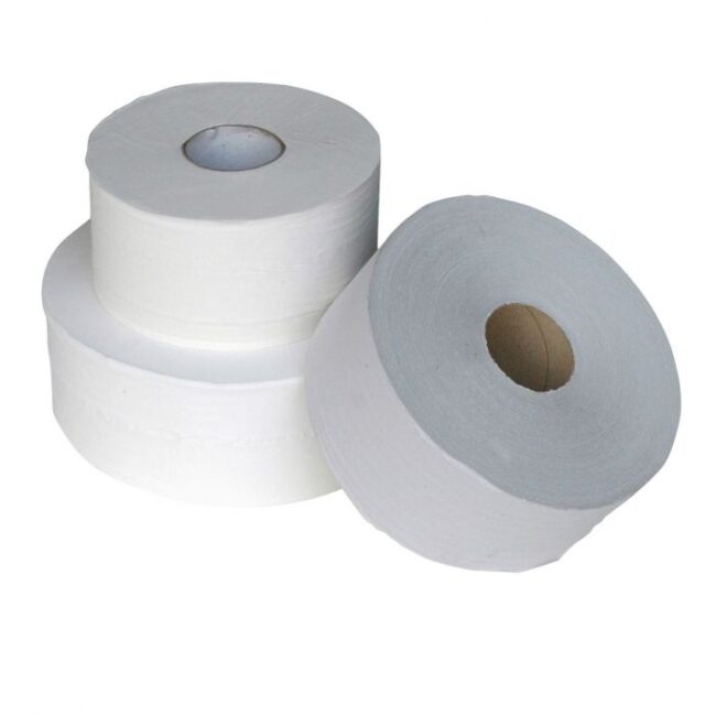 TOILETPAPIER P50752 MAXI JUMBO 2LAAGS RECYCLED TISSUE 6ROLLEN