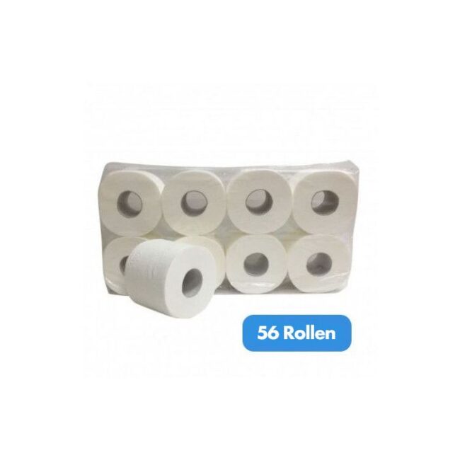 TOILETPAPIER 56ST 230083 SOFT CELLULOSE 3LAAGS 250VEL 56 ROLLEN