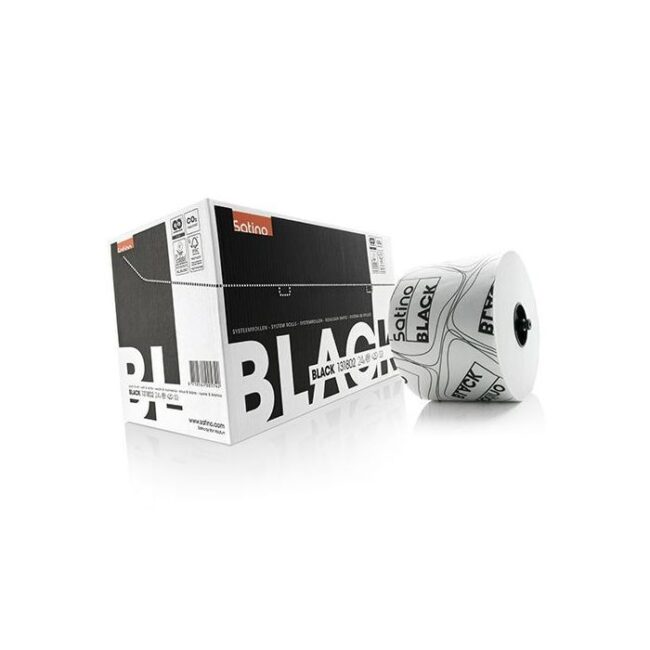 TOILETPAPIER 313831 MET DOP SATINO BLACK 2L 100M