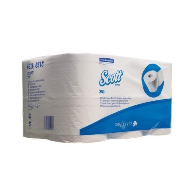 TOILETPAPIER SCOTT 8518 3 LAAGS 36ROL CONTROL STANDAARD