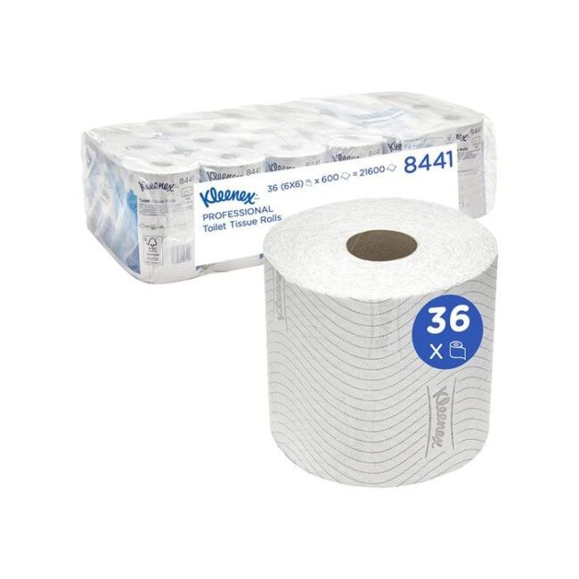 KLEENEX 8441 TOILETPAPIER 2-LAAGS STANDAARD 36 ROLLEN