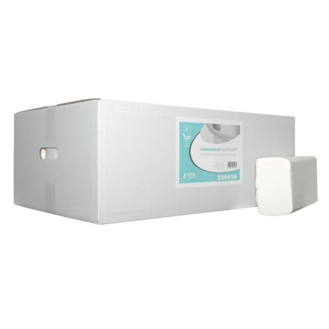 220024 PAPIEREN HANDDOEKEN 220024 MULTIFOLD GEVOUWEN 24X20.6CM 2LGS 3750ST