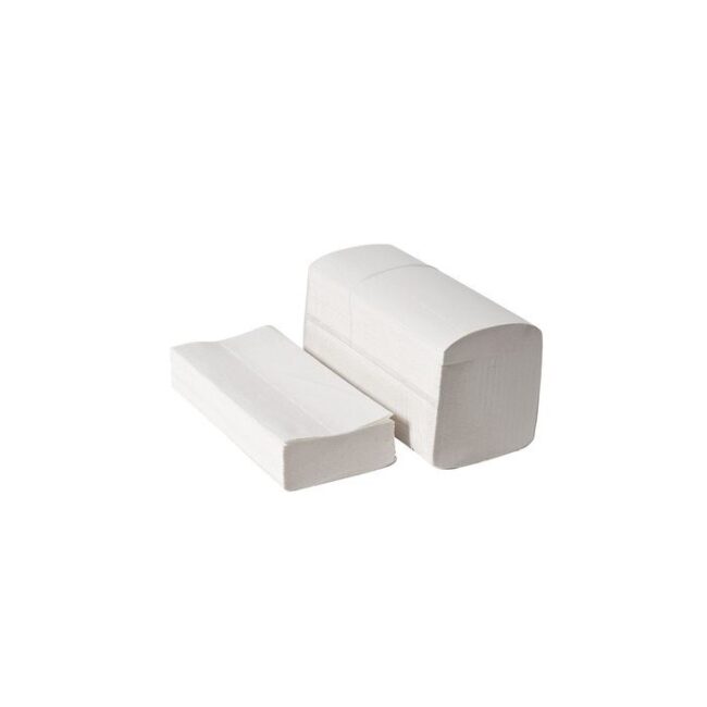 HANDDOEK PAPIER 32X21CM INTERFOLD CELLULOSE 2LAAGS 3200STUKS