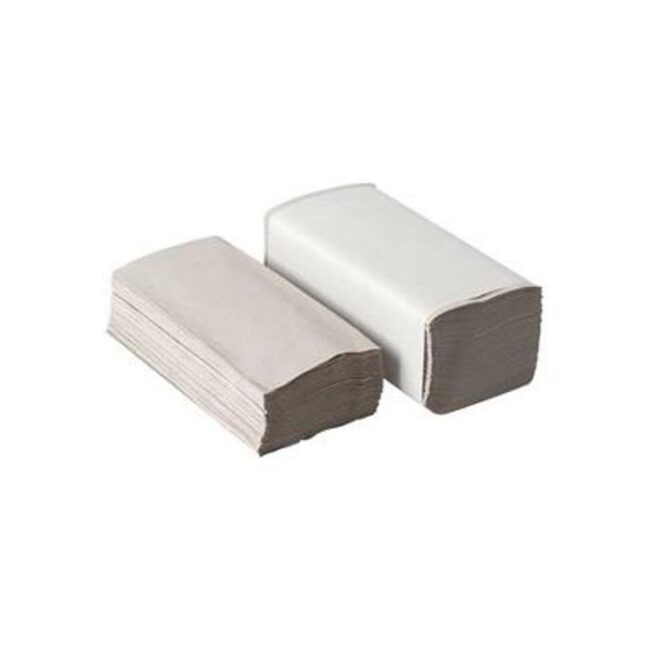 HANDDOEKPAPIER 208325 Z-VOUW 5000ST 1-LAAGS 25X23CM 20X250 VEL RECYCLED NATUREL