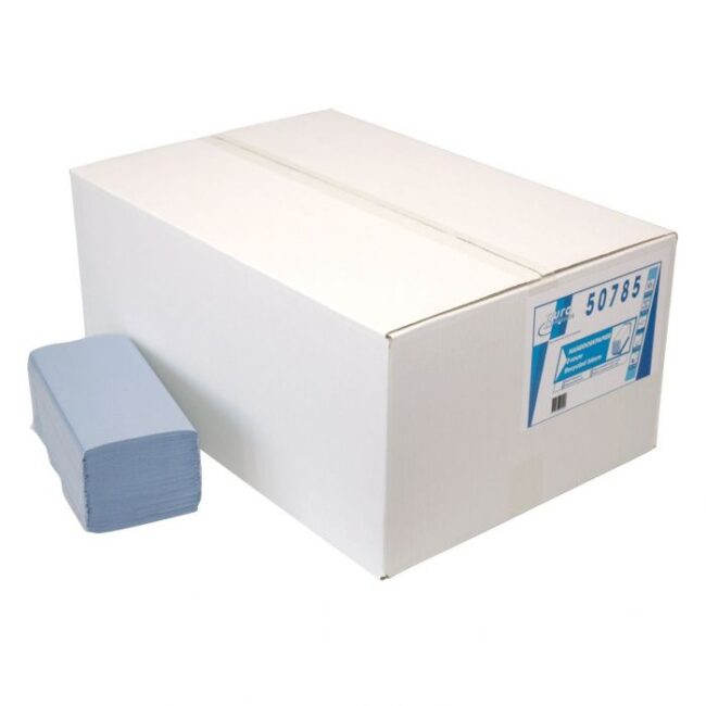 HANDDOEKJES P50785 23X25CM Z-VOUW BLUE 1LAAGS 5000ST